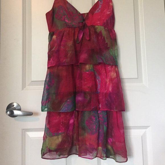 Silk mini-dress - Picture 8 of 8